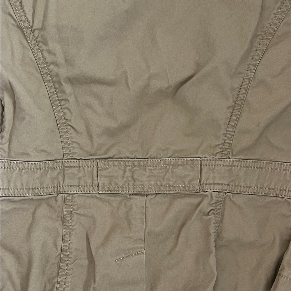 Beige Button-Up Jacket - Picture 6 of 7